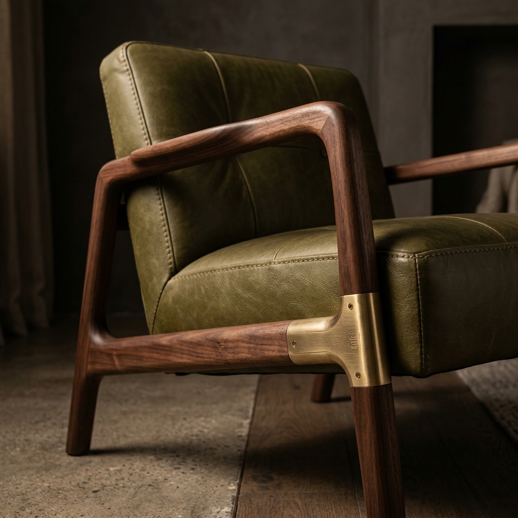 Custom furniture in a modern home